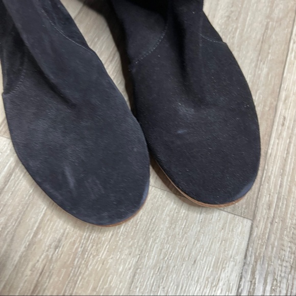 Isabel Marant ‘Dazzle’ Thigh High Boots Black Suede Size 38 - Picture 7 of 16